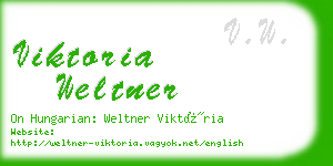 viktoria weltner business card